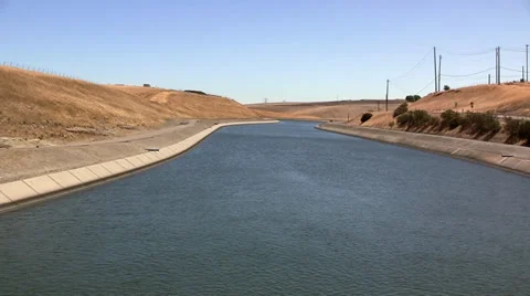 California aqueduct Stock Footage 29173111