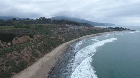 California beach #1 Stock Footage 98474450