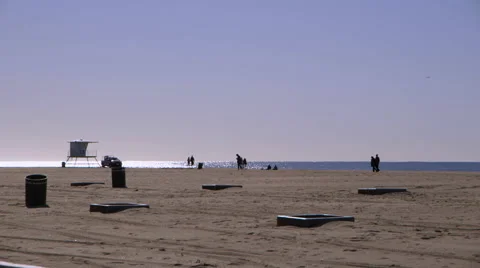 California beach activity 動画素材 58662008