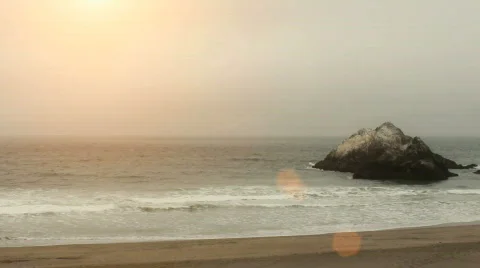 California Beach Stock Footage 721035