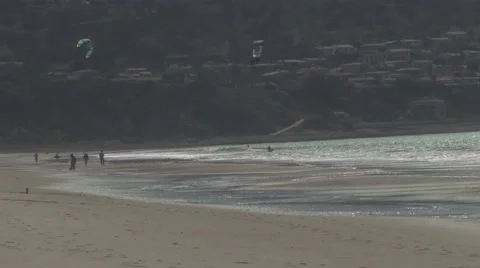 California Beach Stock Footage 48471168