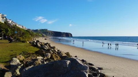 California  beach Stock Footage 122477233