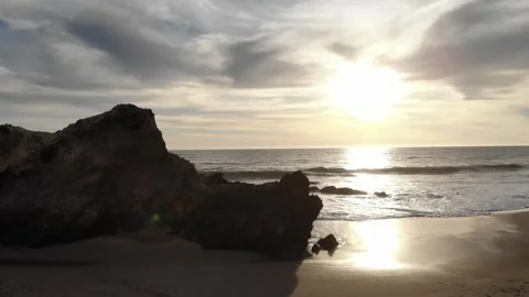 California Beach Rocks Video stock 297228932