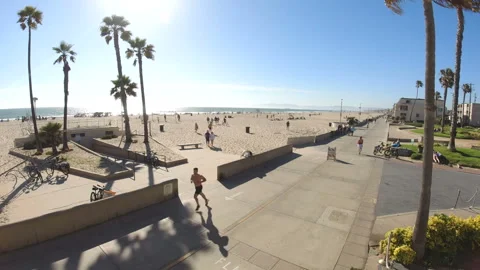 California Beach Timelapse 스톡 동영상 156409597