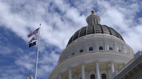 California Capitol Dome Closeup 動画素材 47790433