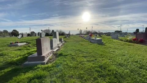 California Cemetery Stock Footage 148405860