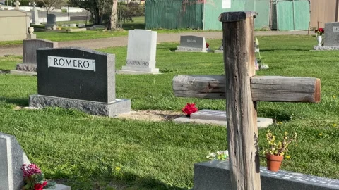 California Cemetery Stock Footage 148405874