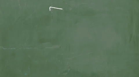 California Chalkboard Stock Footage 3456612