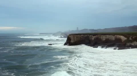 California Cliffs 04 - widest Stock Footage 10831091