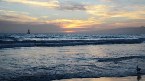 California Coast Line Stock Footage 29675231