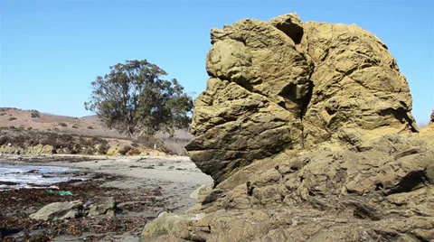 California Coast Line Stock Footage 31865778
