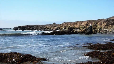 California Coast Line Stock Footage 31866254