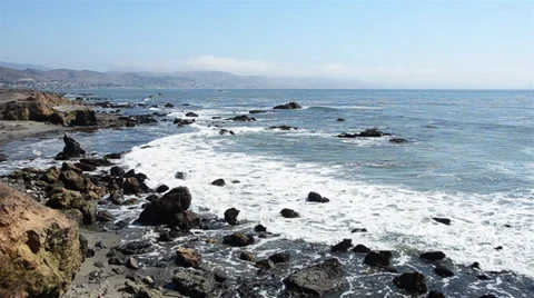 California Coast Line Stock Footage 31866848