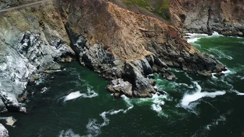 California Coastline Stock Footage 164602755