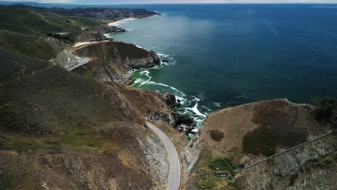 California Coastline Stock Footage 164603201