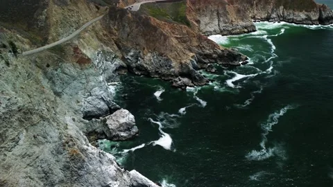 California Coastline Stock Footage 164603336