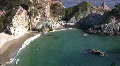 California Coasts Big Sur McWay Fall 12 LS Loop HD Footage