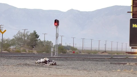 California, freight Trains 4K Stock Footage 98917606