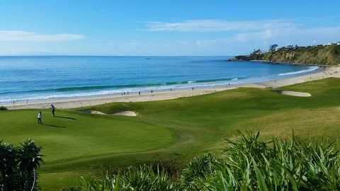 California golf Stock Footage 122765353