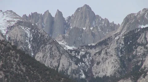 California Mount Whitney Stock Footage 24685618