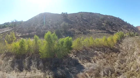 California Mountains Flyover Stock Footage 48870953