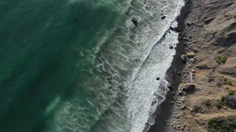 California Ocean Stock Footage 140536813