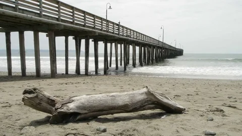 California Pier Stock-Footage 75893209
