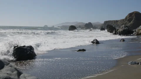 California seashore2 Stock Footage 247946700