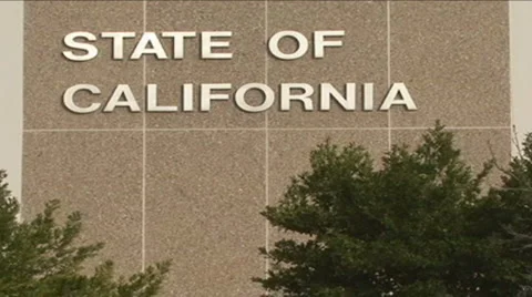 California sign Video stock 998505