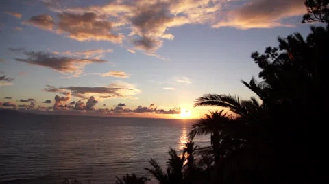 CALIFORNIA SUNSET Stockbeeldmateriaal 24674907