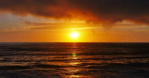 California Sunset Stock Footage 45531417