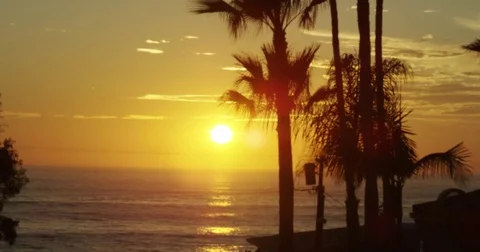 California Sunset Stock-Footage 81777096