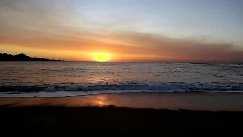 California Sunset 库存影片 98015418