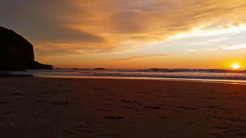 California sunset Stock Footage 122765305