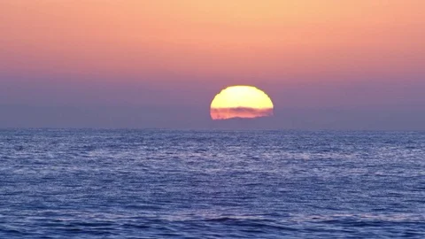 California Surf Session at Sunset Stock Footage 83559471