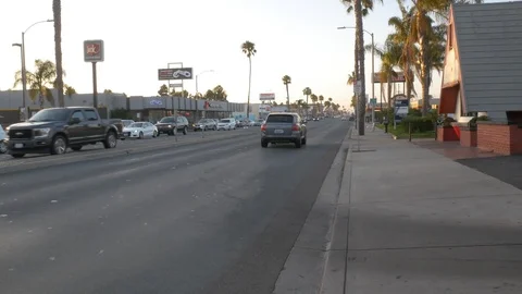 California Traffic Stock Footage 123452539