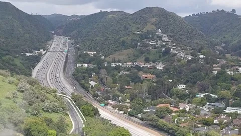 California traffic Stock Footage 236416677