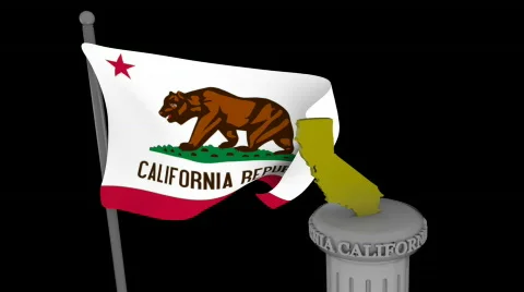 California Tribute Stock Footage 641059