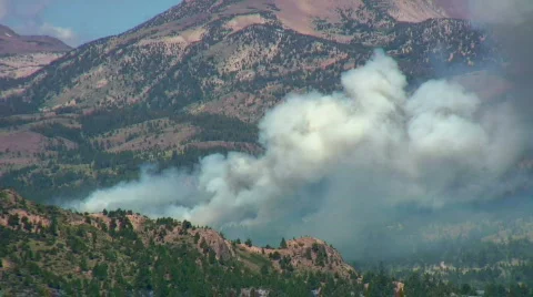 California wildfire Stock Footage 369053