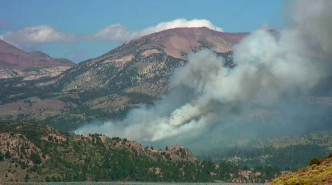 California wildfire Stock Footage 369073