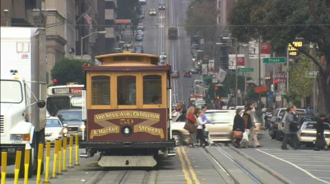 CaliforniaStreetSF XLS Stock Footage 419159