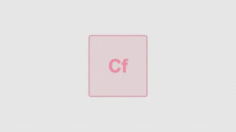 Californium Cf Periodic Table Element Tile Clean No Text Animation Video Overlay Vídeos de archivo 339364343