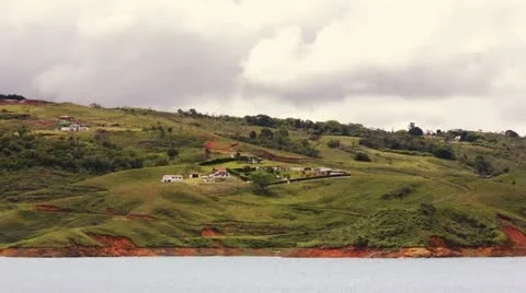 Calima Lake Timelapse 03 Stock Footage 20592271