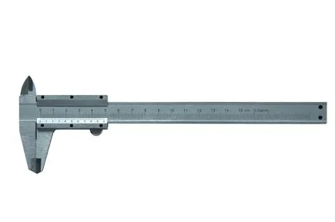 Caliper isolated on white background Stock Photos