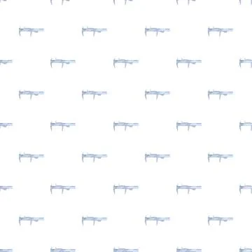 Caliper measurement tool technical seamless pattern background Illustrazione stock