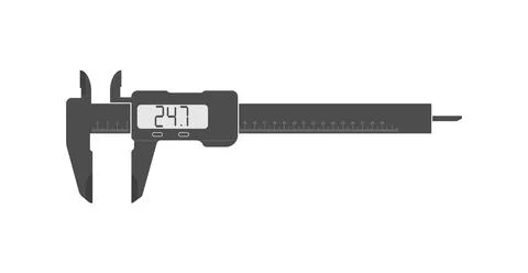 Caliper. Simple vector icon isolated on a white background Stock Illustration