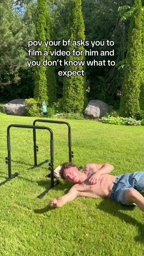Calisthenics Stunt Gone Wrong, Bobcaygeon, Ontario, Canada - 04 Jul 2026 Video stock 342060701