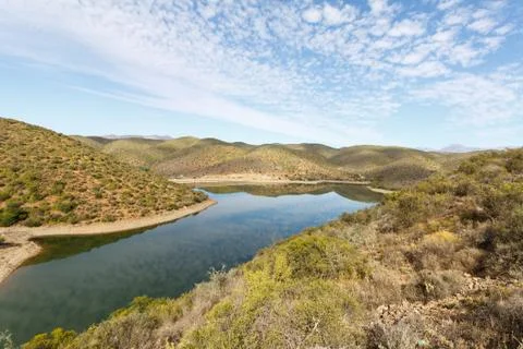 The Calitzdorp Dam Stock Photos