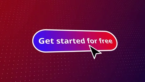 Call to action button, animated motion graphic Stock Footage 294150342
