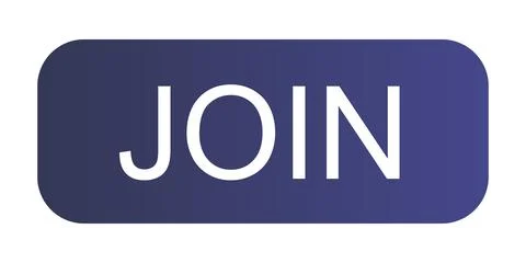 Call to action button encouraging users to join a community Stock Illustration